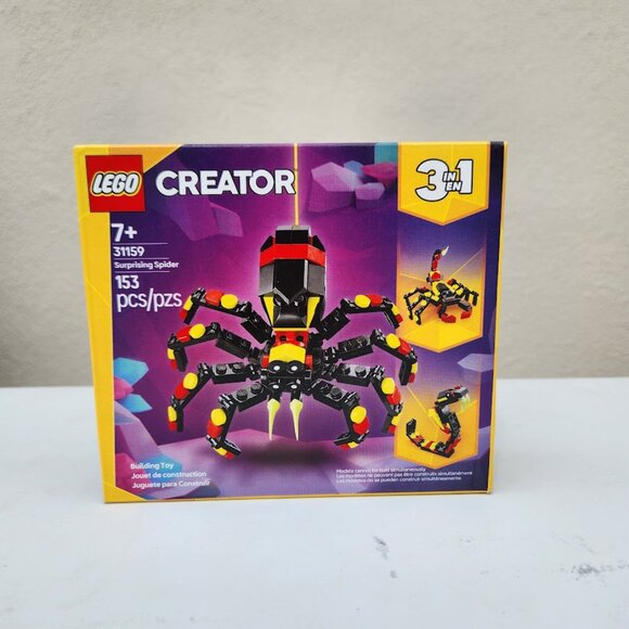 New LEGO Creator 3-in-1 31159 Spider Toy Spider Scorpion Snake Wild Animals Surp - Picture 7 of 16